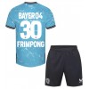 Bayer Leverkusen Jeremie Frimpong #30 3rd Trikot 2023-24 Kurzarm (+ kurze hosen)